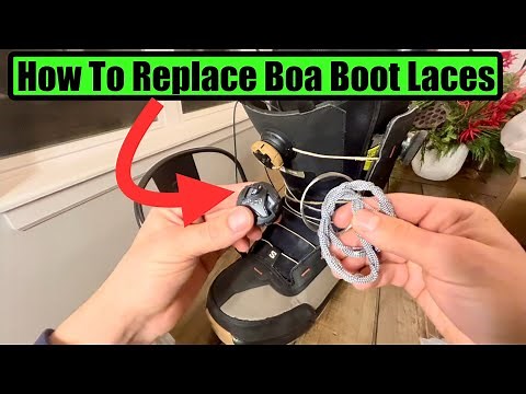How To Replace / Install Boa Boot Laces
