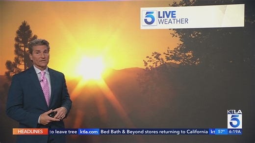 SoCal to see scattered light weekend showers