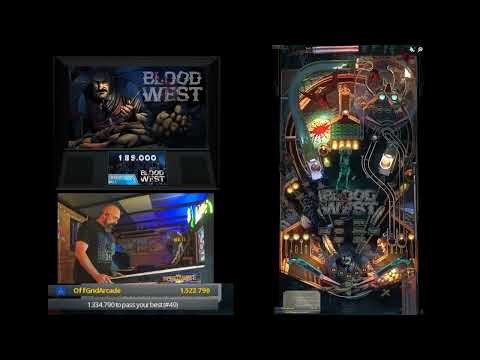 🤩 MODERN MAYHEM! Zaccaria Pinball: BLOOD WEST DELUXE Table Gameplay!