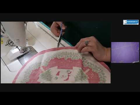 My Childhood Christmas by Henry Glass table runner tutorial