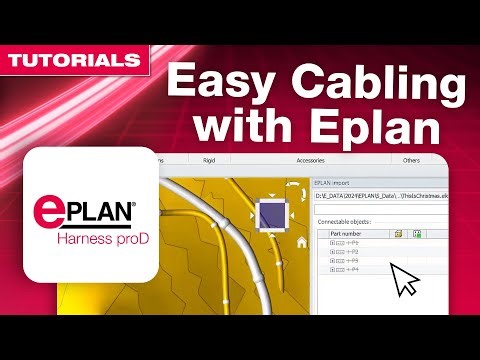 Cabling Made Easy with Eplan Harness ProD | Automatic Routing in Action