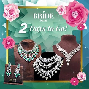 Only 2 days to go! Enter the gold and fine diamond onsite at #BRIDEDubai and access the knowledge of global diamond specialists who will assist with your sparkling needs. We are almost sold out! Get your tickets now at http://bit.ly/2CKMFV6 | The Bride Show