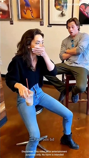 This Hidden Stool Prank Left Everyone Shocked! 😱😂 #shorts
