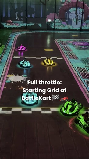 No crash outs tonight 🤣🤣 we teamed up with @Battlekart Melbourne for race week in Melbourne, here’s a tour 🏁🏎️ #fypシ #culturekings