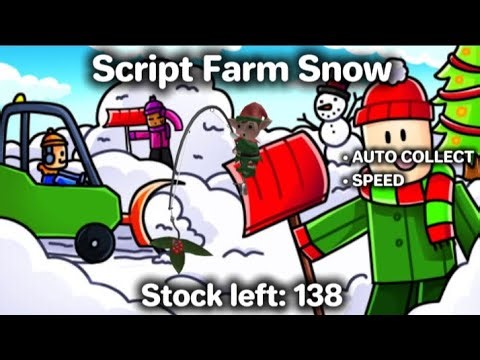 Script Farm Snow | Snow-Gathering-Simulator 🧊⛄