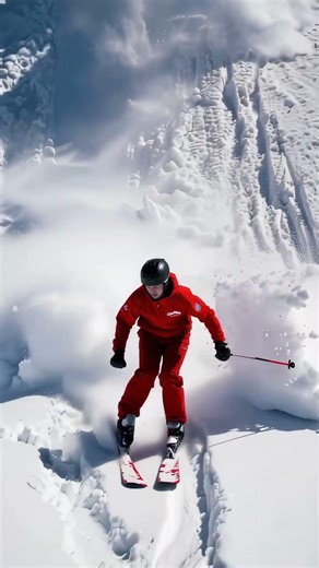 Vertical Soul: Extreme Ski Descent x Deep House Flow ⛷️🔥