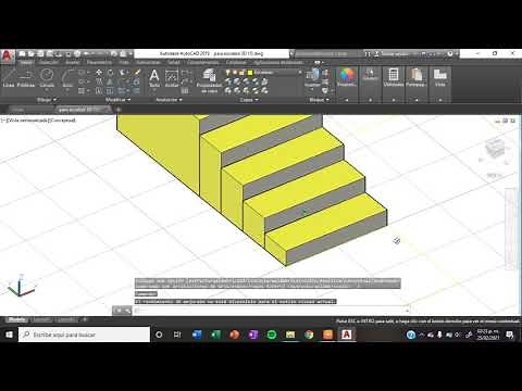 Tutorial | Cómo hacer escaleras 3D en Autocad