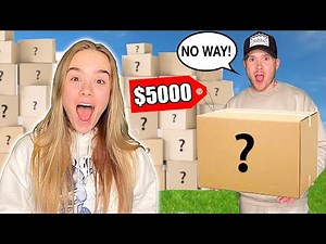 DID SHE PICK THE $5000 MYSTERY BOX?! This was SO INTENSE! 🤯