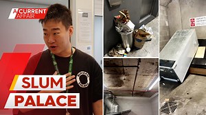 86K views · 562 reactions | He's the caretaker of what's advertised as a 'boutique' apartment block, but tenants say there's no care here. We were sure he'd bolt when we confronted him - but he was up for a chat. #9ACA | A Current Affair | Facebook