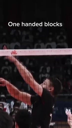 One-Handed Dead Block: Volleyball Technique Showcase