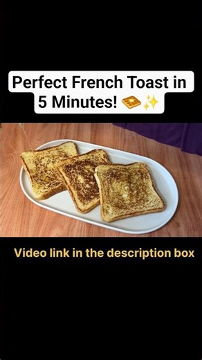 The BEST French Toast You’ll Ever Make! | French Toast Kaise Banaye #frenchtoast #breakfast #shorts