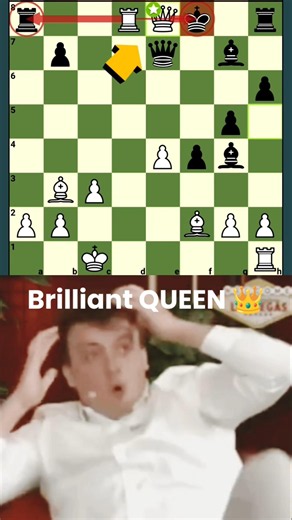 Can you spot this brilliant Queen sacrifice? #chess #chesscom #shorts