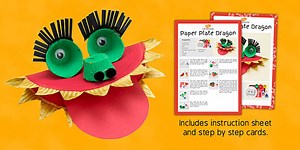 Paper Plate Dragon Craft Instructions
