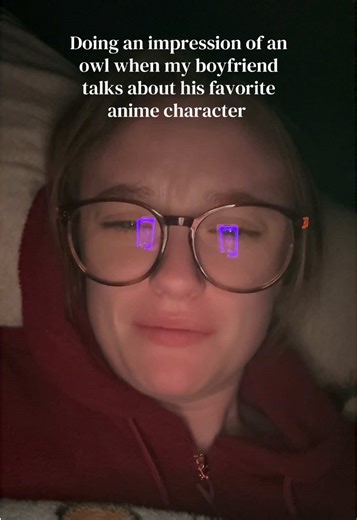 Owl Impression of an Anime Character