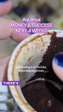 Aquarius MONEY&SUCCESS #tarot #tarotreading #coffeecupreading #horoscope #aquarius