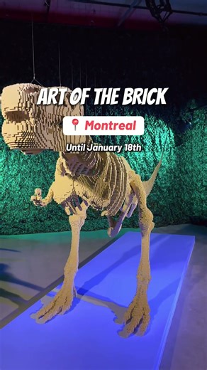 Art of the Brick Expo in Montreal 🇨🇦 Read our review on beavertravelers.com
