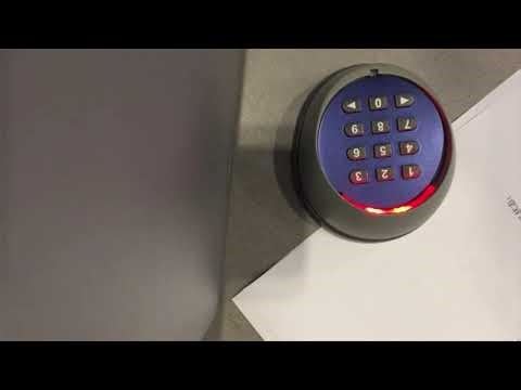 metal Wireless keypad gate opener keypad rolling code 433mhz keypad w