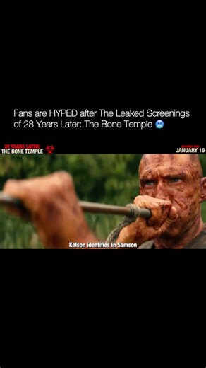 netflix and chill on Instagram: "Info 👇 @netflixandchill follow (us) 👉 @findingoodfilmsdaily for daily movie recommendations and cinema news!! 🎭 Movie: 28 Years Later: The Bone Temple (2026) 🍿 (Horror) Releasing Globally in Theaters January 16th 2026 description: 28 Years Later: The Bone Temple is an upcoming post-apocalyptic horror filmdirected by Nia DaCosta and written by Alex Garland. It was shot back-to-back with its predecessor 28 Years Later (2025), and will serve as the fourth instal