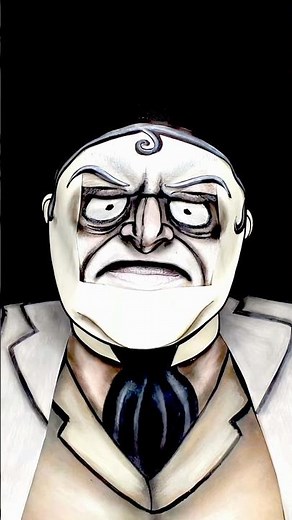 ‘FINIS EVERGLOT’ Corpse Bride #IllusionMakeup Transformation 🎃 #CorpseBride #HalloweenMakeup