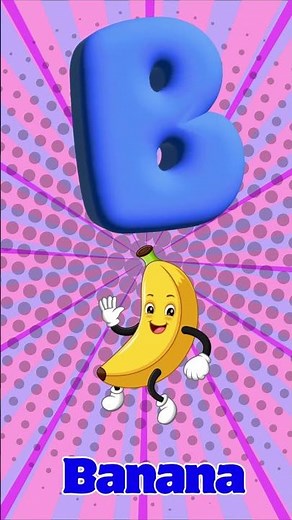 Letter B #kidssong #toddlers #preschool #abcd #abcssong