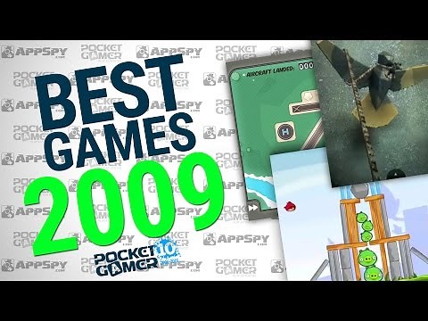 BEST MOBILE GAMES OF 2009 #PocketGamer10
