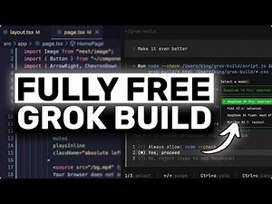Grok Build + FULLY Free Unlimited APIs: This is THE EASIEST WAY to USE GROK BUILD CLI for 100% FREE!