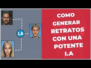 Como generar fácilmente retratos, personajes, entornos, etc.... con Artbreeder, una potente I.A