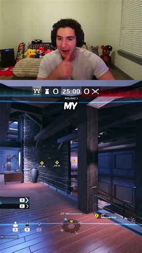 Valkyrie is insane in solo queue #ricci #r6 #rainbowsix #foryou #viralshort