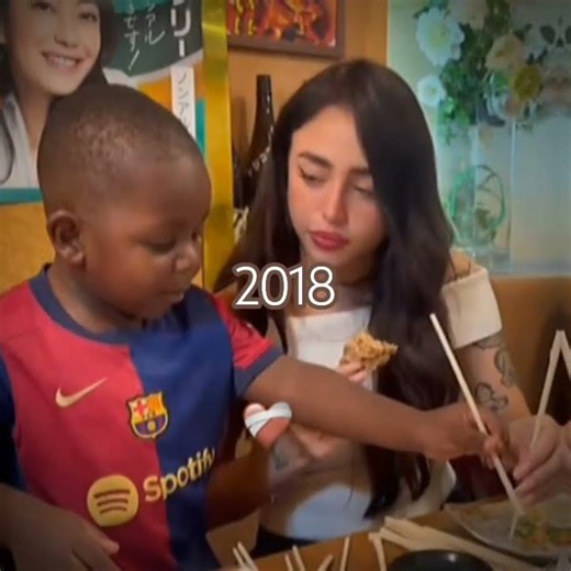 Nicki Nicole and Lamine Yamal 2026 vs 2018 #futbol #gseditz #cr7 #fccartagena #barcamallorca #goat