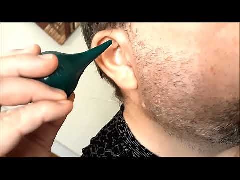 EAR WAX REMOVAL at HOME: How to Use Hydrogen Peroxide Solution Homemade Mix to REMOVE Clean Buildup