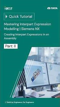 #part2 Make your NX assembly update automatically. #igetit #nxcad #siemensnx