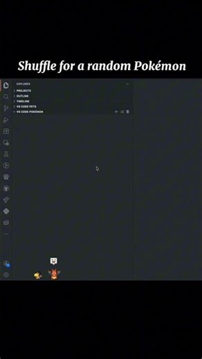 Stop coding alone! Get the viral VS Code Pokemon extension #pokemon #vscode #viral #shorts #coding