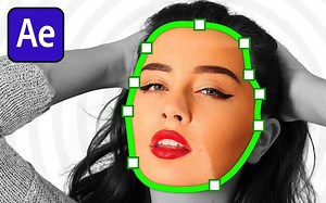 如何在 After Effects 中移动跟踪蒙版（面部跟踪）中文机翻字幕_哔哩哔哩_bilibili