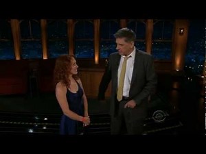 Alex's first appearance on the Late Late Show