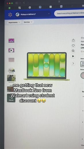 Get Your New MacBook Neo at Walmart with Student Discount