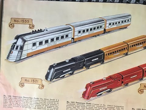 Classic Lionel Trains - Streamline and Scale Passenger Cars 1934-1942