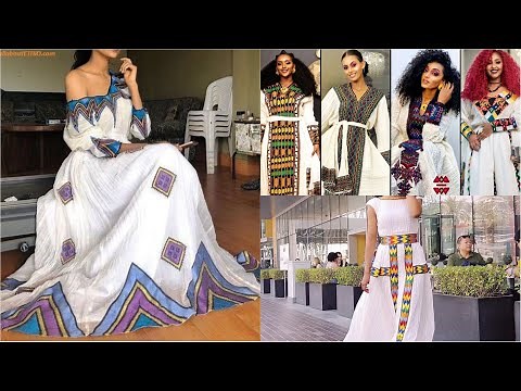 Habesha kemis | ሀበሻ ቀሚስ | የባህል ልብሶች | Ethiopian traditional dress 01 | ባህል ልብስ | Ethiopia