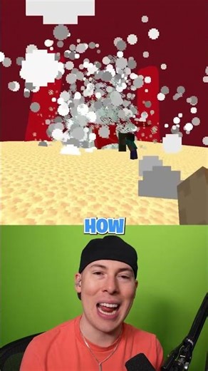 I got a giant wool block in minecraft