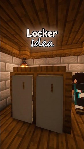 How to build a Locker in Minecraft! #minecraft