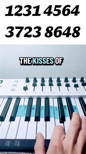 AROUND THE WORLD,(La La La ) - Piano Tutorial #piano #pianotutorial #shorts