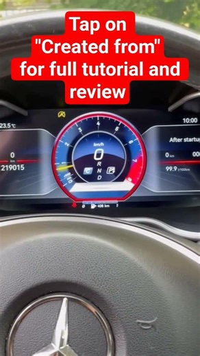 Mercedes C Class and GLC Affordable Digital Cluster Installation #mercedesw205 #mercedesglc #diycar