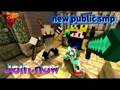 🔥 New Public SMP Launch! Join Me LIVE — MisterCM Minecraft Stream”
