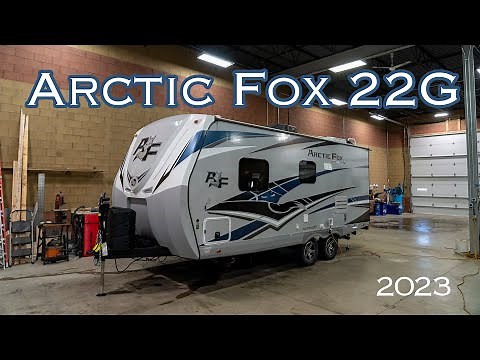 2023 Arctic Fox 22G Pull Behind Camper Walkthrough -Niemeyer Trailer Sales-