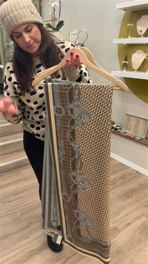 The Fitting Room On Main on Instagram: "A perfect gift!!! Reversible wraps for any occasion and any outfit !! Brand new at @thefitting.roomny …. Feel and look like cashmere #thefittingroomonmain #giftideas #womenownedsmallbusiness #smithtownboutique #giftshop"