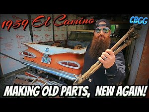 Restoring The Old Worn Out Suspension, To New Again On This Very Rusty 1959 Chevy El Camino!