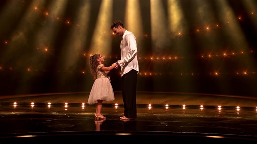 2M views · 33K reactions | Dylan Efron and pro Daniella Karagach perform a Contemporary to “Rewrite the Stars” by Zac Efron and Zendaya dedicated to Dylan’s little sister, Olivia. #DedicationNight #DWTS | Dancing with the Stars | Facebook