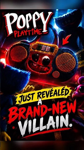 🤫 | Poppy Playtime Just Revealed a BRAND-NEW Villain! #poppyplaytime