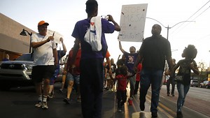 Protesters rally at Mesa Police Department; call for change