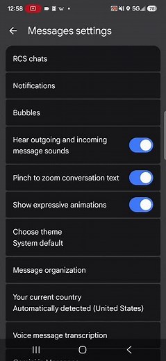 Turn Off RCS Chats - Android
