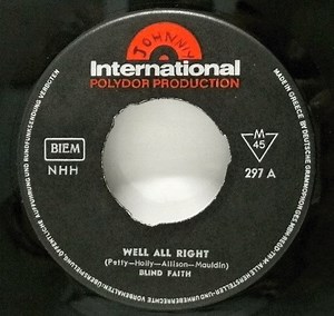 Blind Faith - Well All Right / Can't Find My Way Home